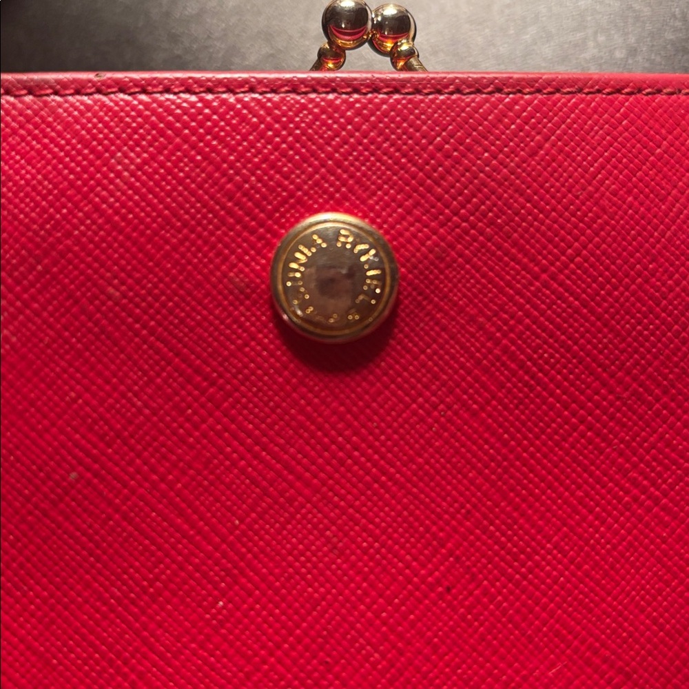 Sonia Rykiel Scarlet Card Holder used quiet luxury classic - Picture 11 of 12